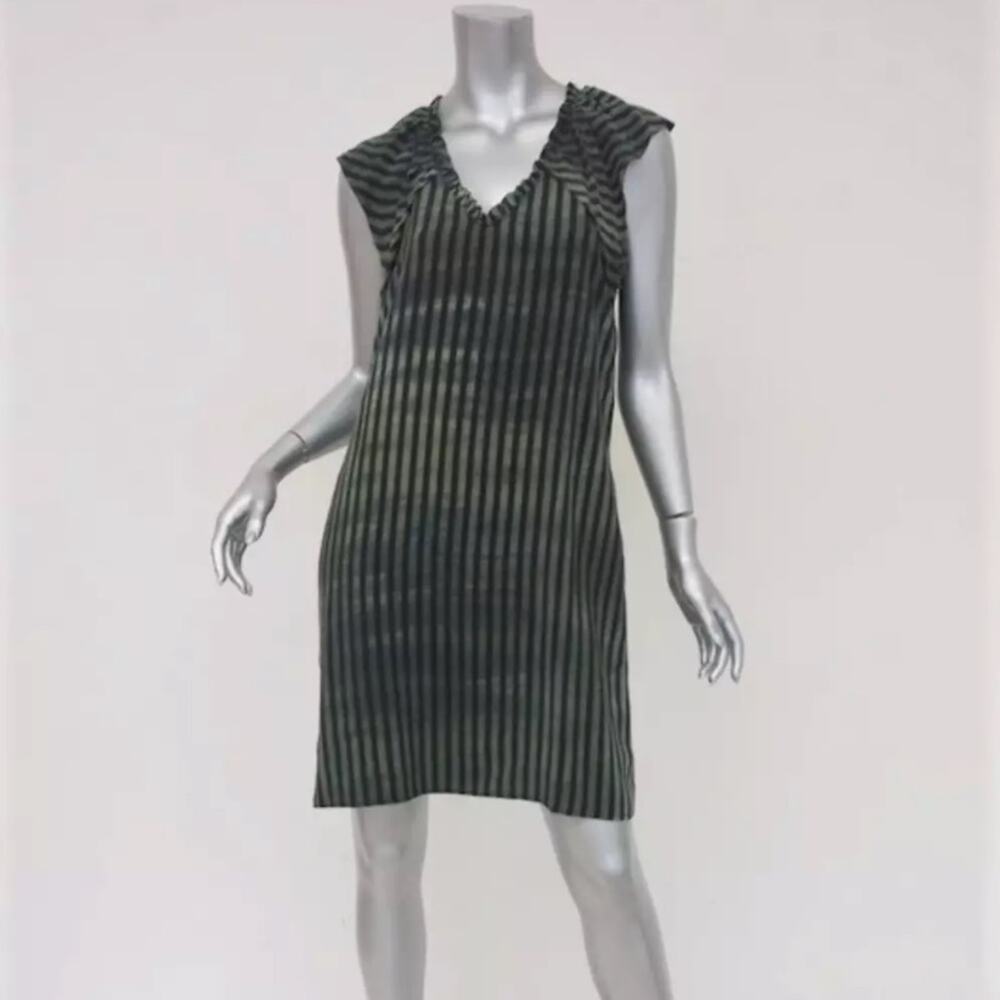 Raquel Allegra 100% Silk Dress with Pockets Small